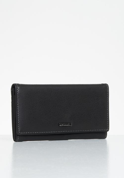 BUSBY - Zulu ladies clutch purse - black