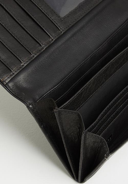 BUSBY - Zulu ladies clutch purse - black
