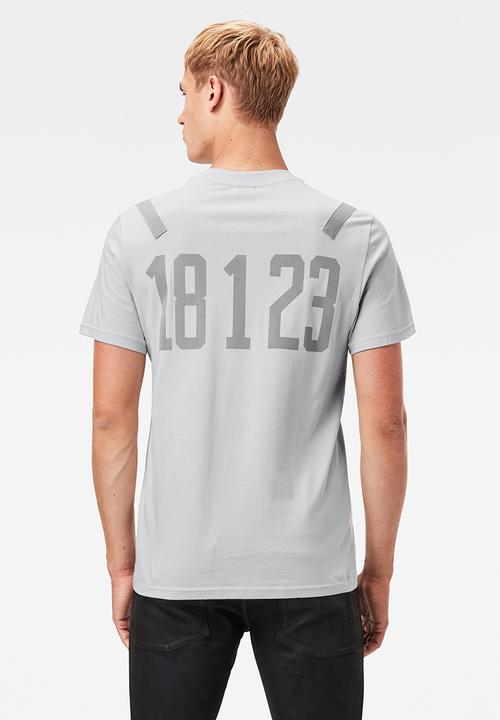 G-STAR - Shoulder tape reflective logo+ r s\s - cool grey