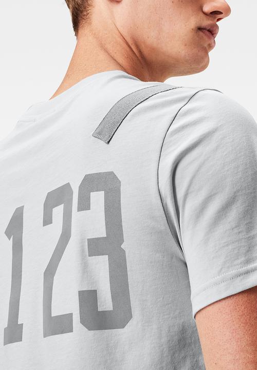 G-STAR - Shoulder tape reflective logo+ r s\s - cool grey