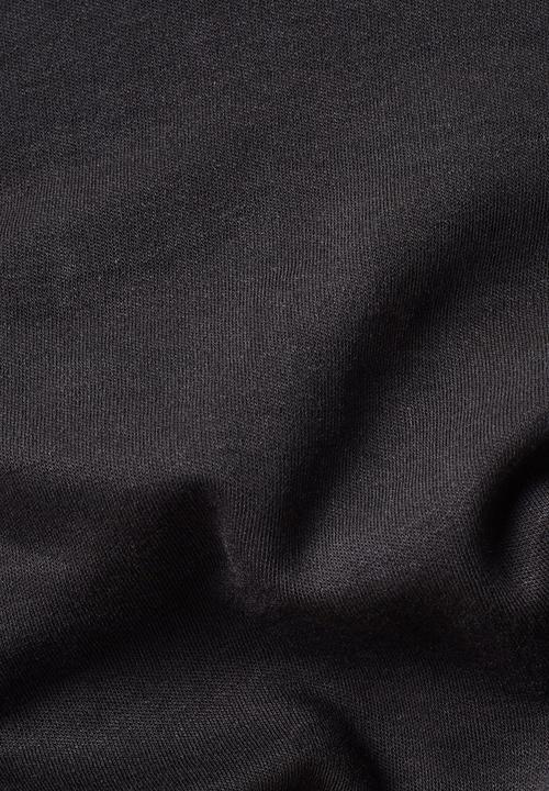 G-STAR - Half zip track tweeter t l\s - dk black