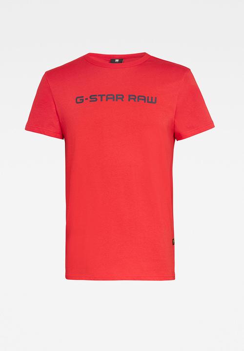G-STAR - Graphic core straight r t s\s - flame