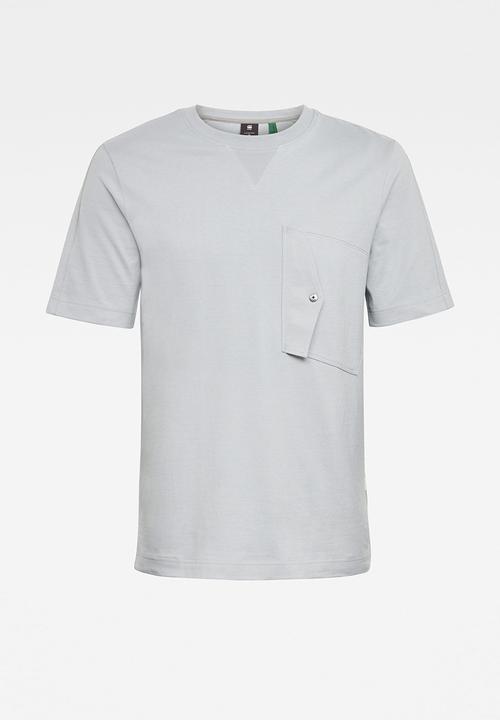 G-STAR - Pocket squtar r t s\s - correct grey