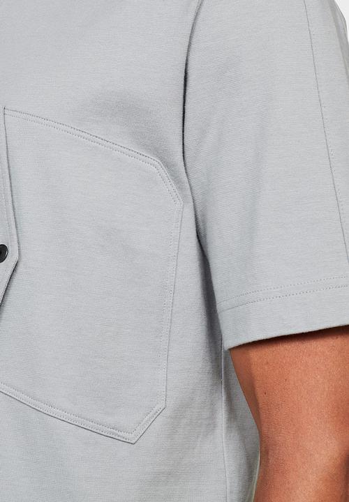 G-STAR - Pocket squtar r t s\s - correct grey