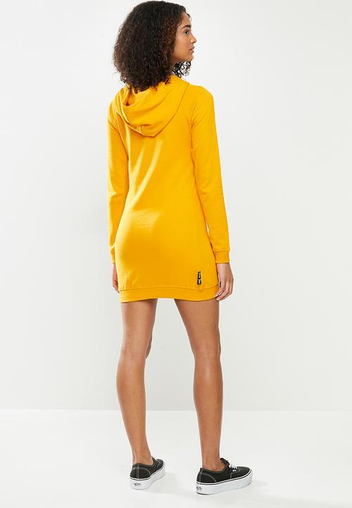 Aca Joe - Aca joe hooded dress - mustard