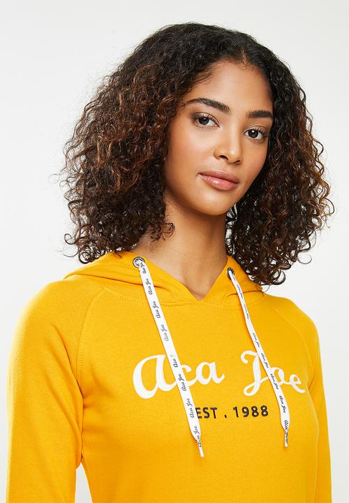 Aca Joe - Aca joe hooded dress - mustard