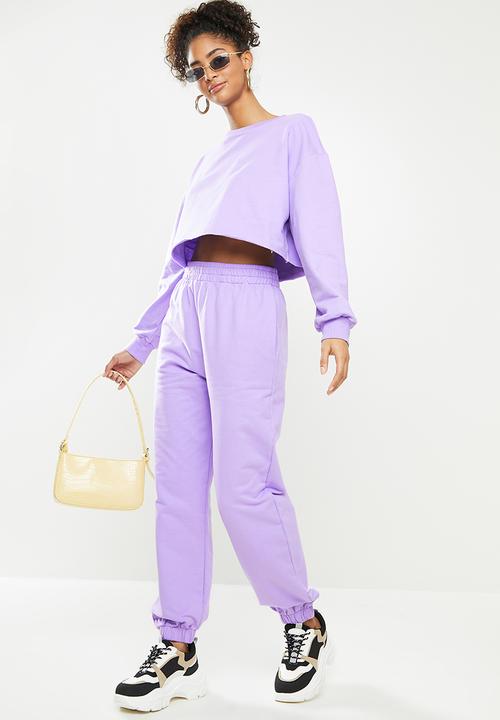 Blake - Slouchy jogger - lilac