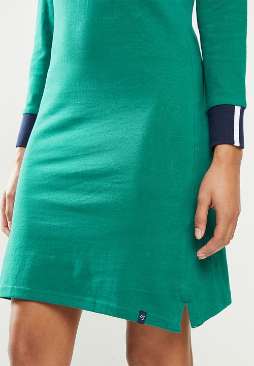 Aca Joe - Long sleeve dress - green