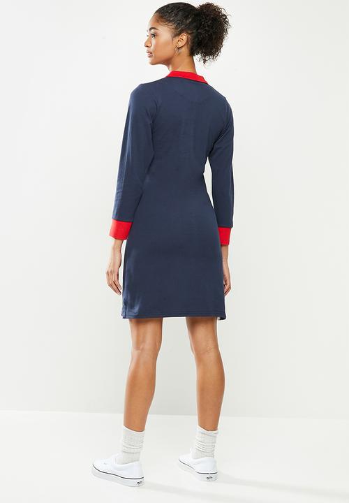 Aca Joe - Long sleeve dress - navy