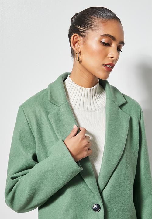Superbalist - Blazer coat - deep sage
