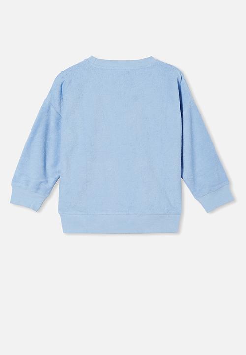 Cotton On - Suki slouch crew - dusk blue
