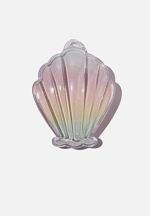 Cotton On - Detangler hair brush - mermaid glitter