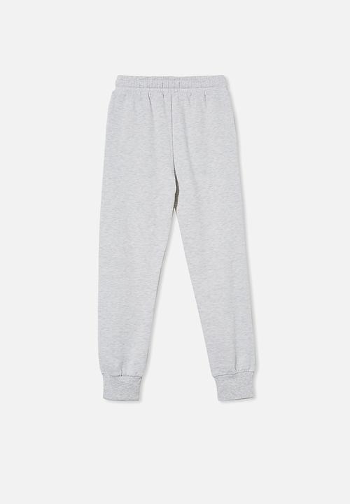 Cotton On - License free trackpant - lcn dis summer grey marle / disneyland