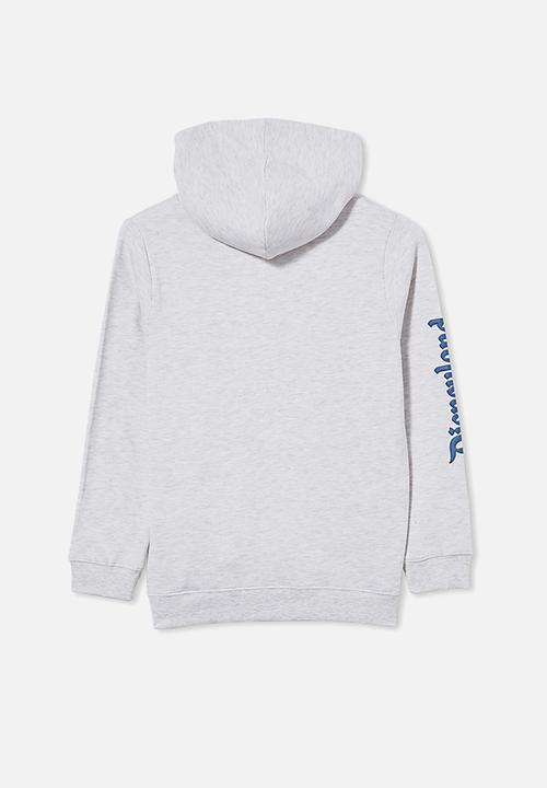 Cotton On - License free hoodie - lcn dis summer grey marle / disneyland