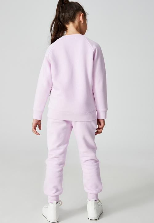 Cotton On - License marlo trackpant - lcn dis disneyland gradient/pale violet