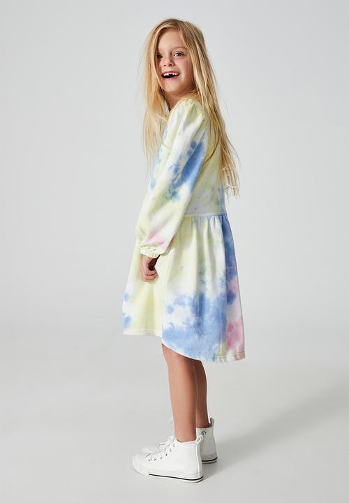 Cotton On - Flora long sleeve dress - multi