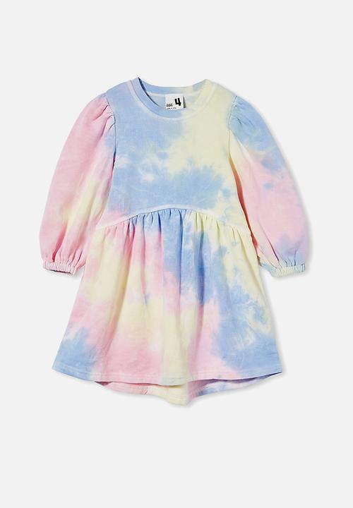 Cotton On - Flora long sleeve dress - multi