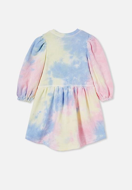 Cotton On - Flora long sleeve dress - multi