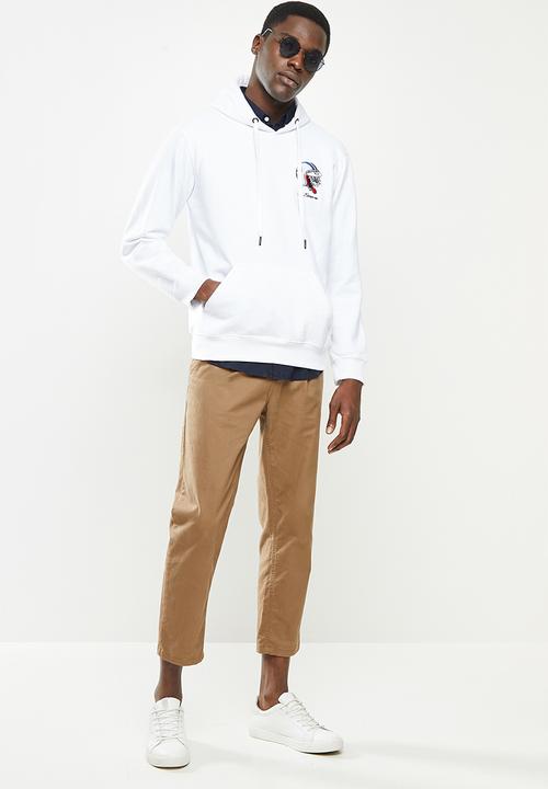 Ben Sherman - Cat pullover - white