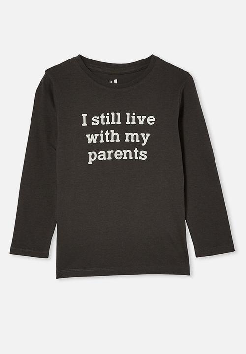 Cotton On - Penelope long sleeve tee - black