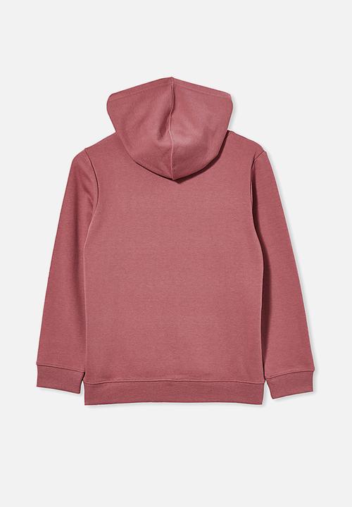 Cotton On - Street hoodie - burgundy