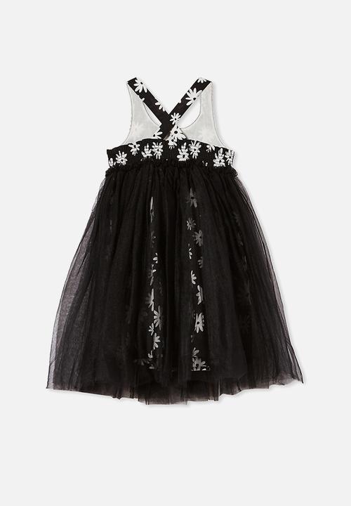 Cotton On - Izzy dress up dress - black