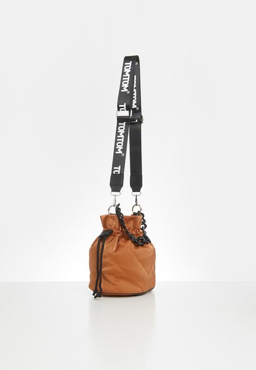 Tom Tom - Chain strap bucket bag - rust