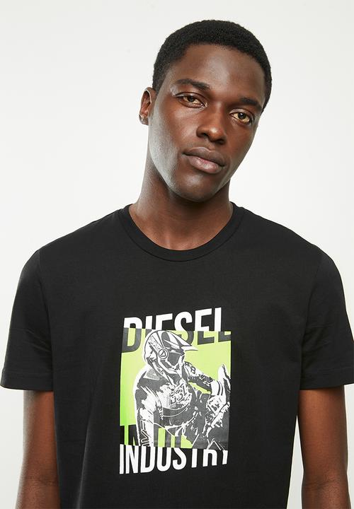 Diesel  - T-diegos-k44 t-shirt- black