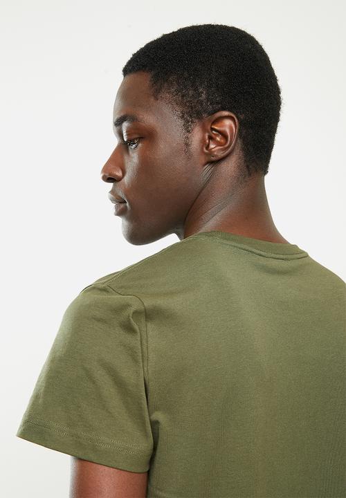 Diesel  - T-diego-logo T-shirt- olive