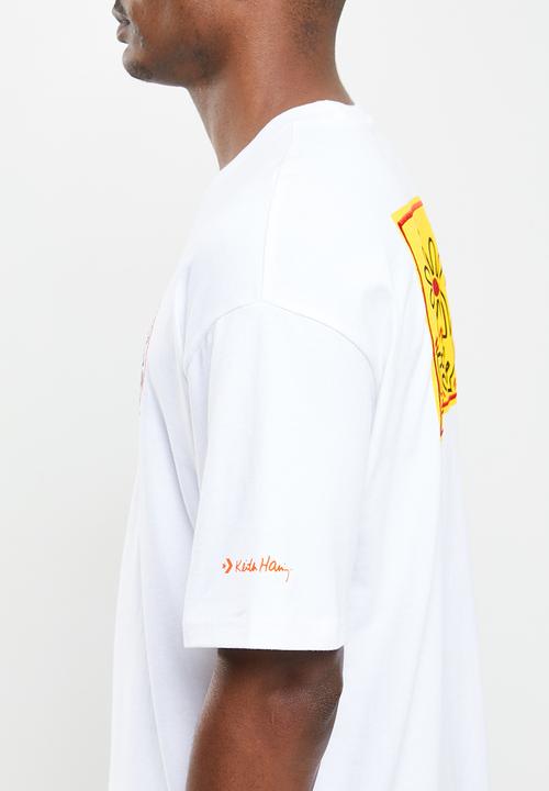 Converse - Haring elevated graphic tee - white