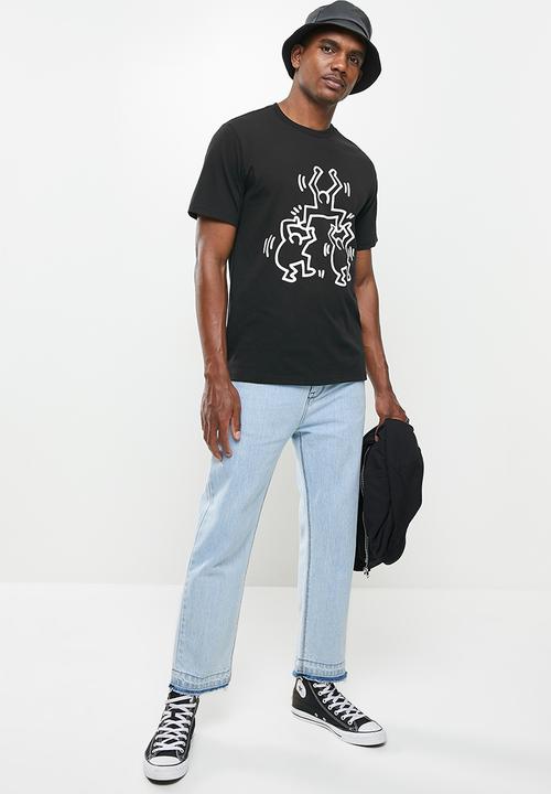Converse - Haring graphic tee - black