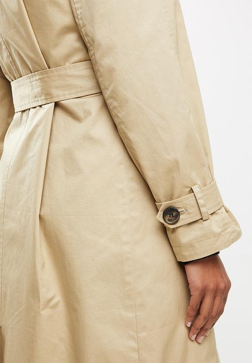 Vero Moda - Munich long trenchcoat - taupe