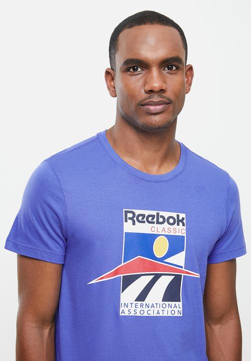 Reebok - Cl gp intl tee - blue