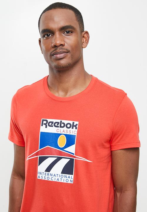 Reebok - Cl gp intl tee - red