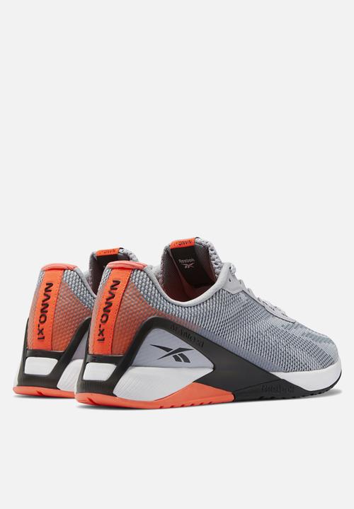 Reebok - Reebok nano x1 grit - cold grey 2/core black/orange flare