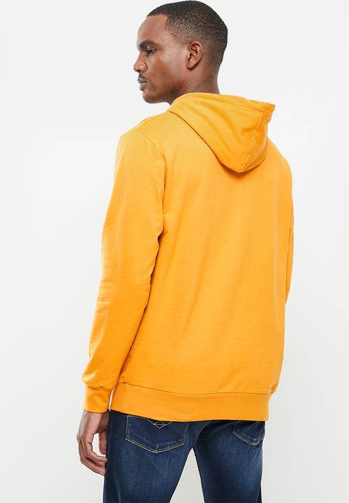 Vertigo - Mens Vertigo sweater pullover hoodie - yellow 