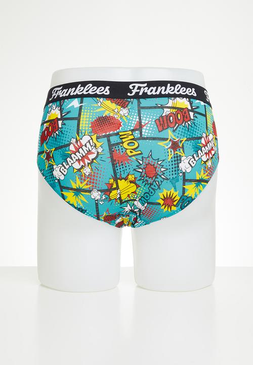 Franklees - Boom kapow briefs - turquoise 