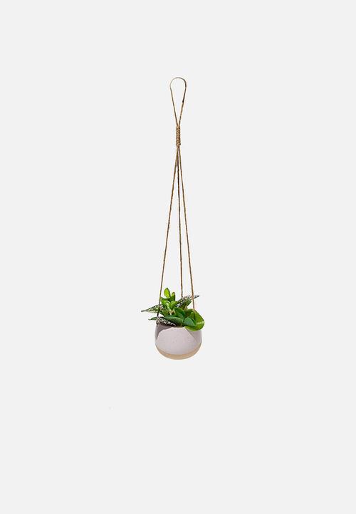 Rubi - Small hanging planter pot-lilac