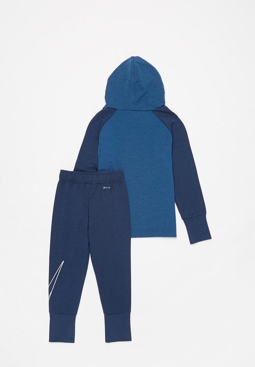 Nike - Nkn tenacity fz jogger set - blue 