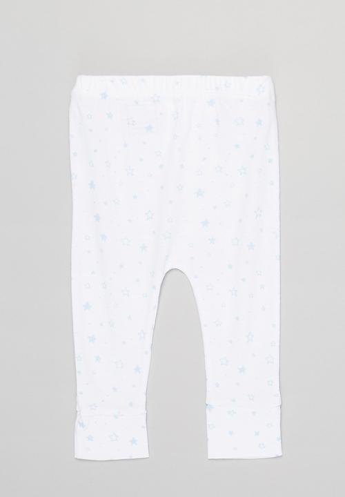 Pop Candy - 2 Pack leggings - blue & white