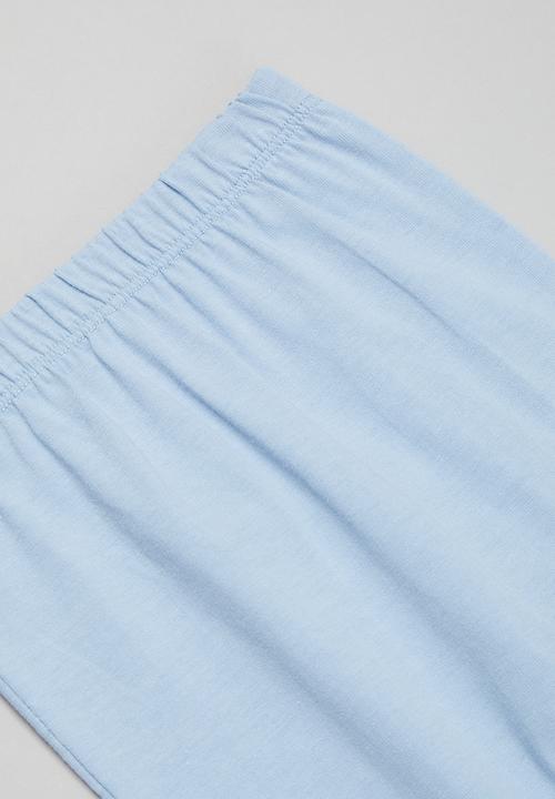 Pop Candy - 2 Pack leggings - blue & white