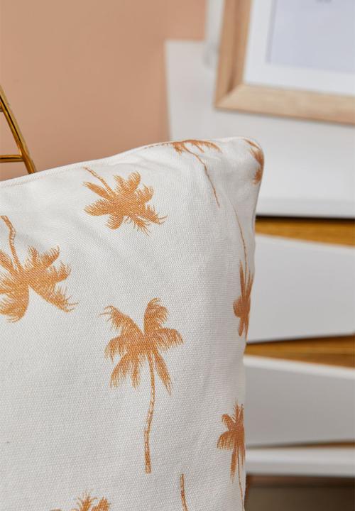 Rubi - Printed cushion - palm trees