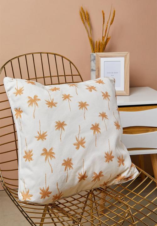 Rubi - Printed cushion - palm trees