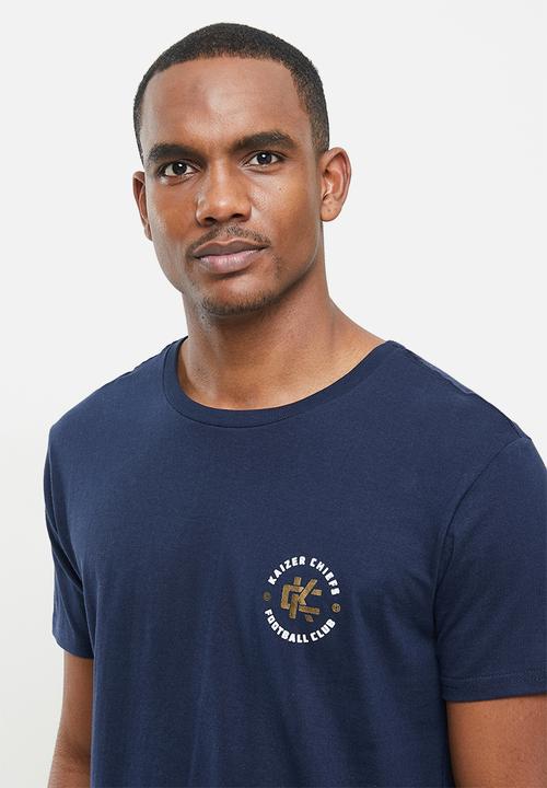 Kaizer Chiefs - Urban Edition - 50 years anniversary T-shirt gold foil - navy
