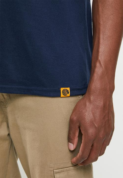 Kaizer Chiefs - Urban Edition - 50 years anniversary T-shirt gold foil - navy