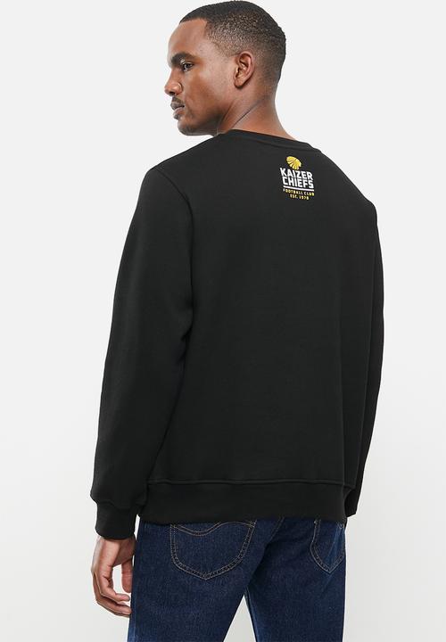 Kaizer Chiefs - Urban Edition - Collegiate logo crew neck sweater - black