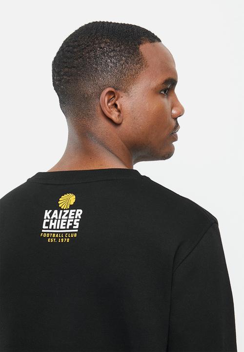 Kaizer Chiefs - Urban Edition - Collegiate logo crew neck sweater - black