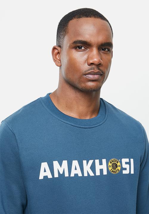Kaizer Chiefs - Urban Edition - Amakhosi crew neck sweater - blue