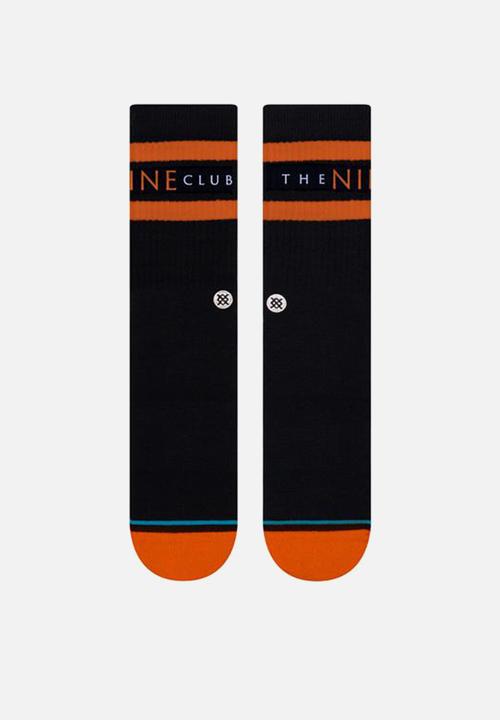Stance Socks - Nine club socks - black