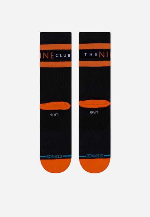 Stance Socks - Nine club socks - black
